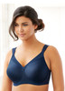 Glamorise MagicLift 46C Seamless Support T-Shirt Bra Blue