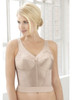 Glamorise Magic-Lift Long Line Support Bra Cafe