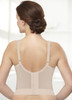 Glamorise Magic-Lift Long Line Support Bra Cafe - Back View
