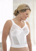 Glamorise Magic-Lift Long Line Support Bra White