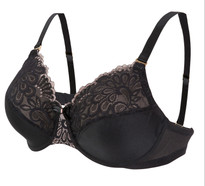 Glamorise Elegance Convertible (Wear 3-Ways) Underwire Bra Black