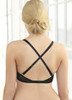 Wear it back-less as a halter, crisscross in the back or with conventional wide set straps to suit all your different fashion needs.