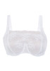 Glamorise Wonderwire Underwire Lace Cami Camisole Bra White