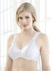 Glamorise Wonderwire Seamless Molded Underwire Bra White