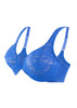 Glamorise Wonderwire Underwire Front-Close Bra Blue