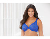Glamorise Wonderwire Underwire Front-Close Bra Blue