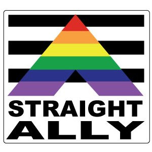 2-1/4 Rainbow Lesbian LGBT Gay Pride Ally Magnets Set of 2
