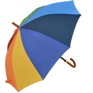 Large Rainbow Panel Gay Pride Umbrella - LGBT Gay and Lesbian Pride Gifts and Merchandise