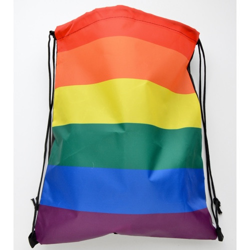 Pansexual Pride Canvas Drawstring Bag