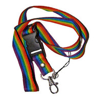 LGBT Rainbow Lanyard / Key Chain - Gay Pride - Lesbian Pride Gifts