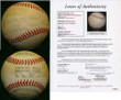 Billy Martin Autograph Baseball JSA New York Yankees