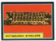 1962 Topps Football # 138 SP Team Card Pittsburgh Steelers EX/MT
