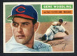 1956 Topps Baseball # 163 a Gene Woodling Gray Back Cleveland Indians EX/MT-2