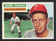 1956 Topps Baseball # 211  Murry Dickson Philadelphia Phillies EX/MT-1