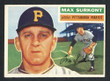 1956 Topps Baseball # 209  Max Surkont Pittsburgh Pirates EX/MT