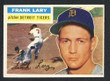 1956 Topps Baseball # 191  Frank Lary Detroit Tigers EX