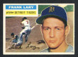 1956 Topps Baseball # 191  Frank Lary Detroit Tigers EX/MT-2