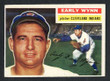 1956 Topps Baseball # 187  Early Wynn Cleveland Indians VG-2