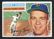 1956 Topps Baseball # 155 a Harvey Kuenn Gray Back Detroit Tigers EX/MT