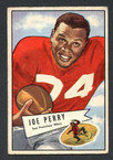 1952 Bowman Small Football # 083  Joe Perry San Francisco 49ers G