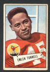 1952 Bowman Small Football # 039  Emlen Tunnell New York Giants G