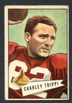 1952 Bowman Small Football # 012  Charley Trippi Chicago Cardinals G
