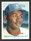 1957 Topps Baseball # 115  Jim Gilliam Brooklyn Dodgers EX/MT