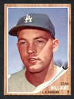 1962 Topps Baseball # 515  Stan Williams Los Angeles Dodgers EX/MT