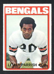 1972 Topps Football # 307 Lemar Parrish Cincinnati Bengals  EX/MT