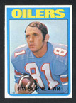 1972 Topps Football # 313 Jim Beirne Houston Oilers  NM