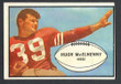 1953 Bowman Football # 032  Hugh McElhenny San Francisco 49ers VG