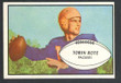 1953 Bowman Football # 028  Tobin Rote Green Bay Packers EX