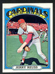 1972 Topps Baseball # 775  Jerry Reuss St. Louis Cardinals NM-2