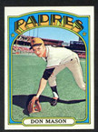 1972 Topps Baseball # 739  Don Mason San Diego Padres NM-1