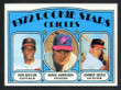 1972 Topps Baseball # 474  Oates, Baylor and Harrison Baltimore Orioles NM-2