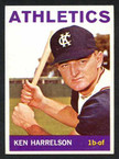 1964 Topps Baseball # 419  Ken Harrelson Kansas City Athletics NM