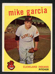 1959 Topps Baseball # 516  Mike Garcia Cleveland Indians EX-3