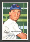 1952 Bowman Baseball # 078  Lloyd Merriman Cincinnati Reds EX/MT