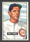 1951 Bowman Baseball # 283  Walt Dubiel Chicago Cubs EX