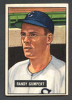 1951 Bowman Baseball # 059  Randy Gumpert Chicago White Sox EX