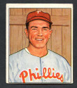 1950 Bowman Baseball # 067  Willie Jones Philadelphia Phillies VG