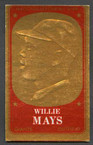 1965 Topps Embossed Baseball # 027  Willie Mays (HOF)   San Francisco Giants VG-1