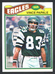 1977 Topps Football # 397  Vince Papale Philadelphia Eagles EX/MT to NM-2