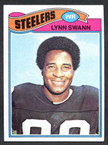 1977 Topps Football # 195  Lynn Swann Pittsburgh Steelers EX/MT to NM-2