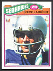 1977 Topps Football # 177  Steve Largent Seattle Seahawks EX/MT to NM-3