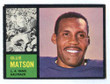 1962 Topps Football # 079 SP Ollie Matson Los Angeles Rams EX
