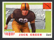 1955 Topps All American Football # 053  Johnny Green  EX/MT-2