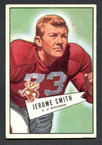 1952 Bowman Small Football # 065  Jerome Smith San Francisco 49ers EX