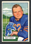 1951 Bowman Football # 050  Ray Fray Chicago Bears EX