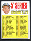 1967 Topps Baseball # 361  Checklist 5 Roberto Clemente Cards 371 to 457 EX/MT-3